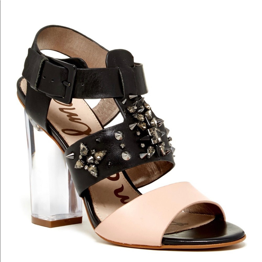 Sam Edelman heels w/ crystals and spikes! So HOT🔥